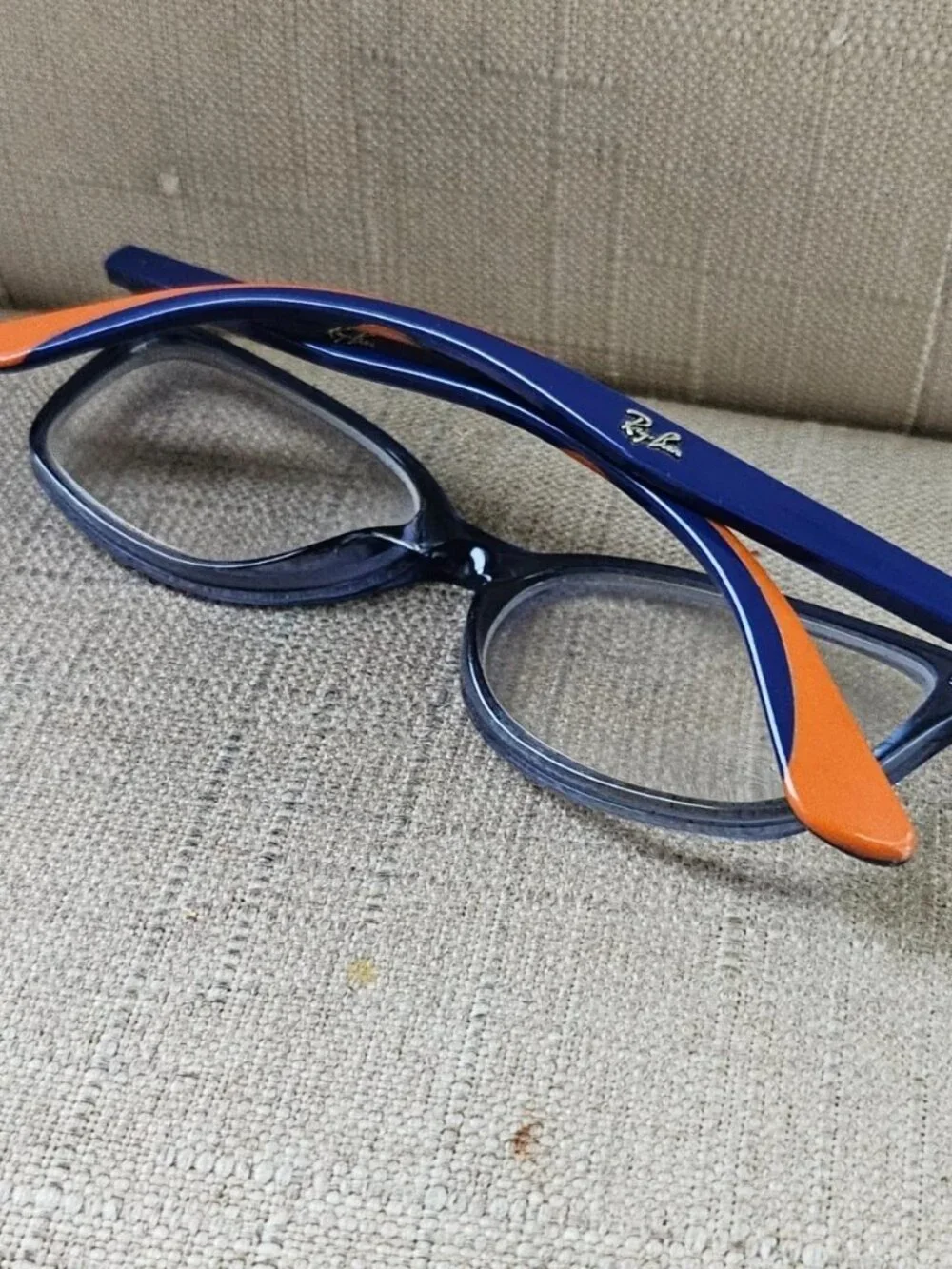 Ray-Ban Youth Glasses Frame Eyewear RB1586 3775 Eyeglasses Navy Blue/Orange